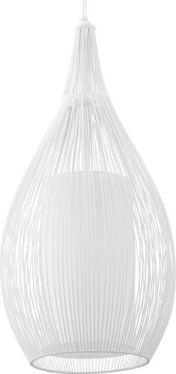 EGLO Razoni - Hanglamp - 1 Lichts - Ø190mm - Wit