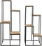 Planken DKD Home Decor Metaal Spar (2 pcs) (35.5 x 35.5 x 90 cm) (40 x 40 x 100 cm)