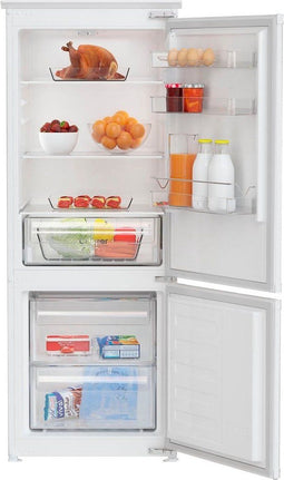 Grundig GKMI25440N - Inbouw koelvriescombinatie - 204 kWh - 156 liter koelruimte - 58 liter vriesruimte - Hoogte 144 cm - Breedte 54 cm - Diepte 54,5 cm