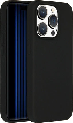 Accezz iPhone 15 Pro - Liquid Silicone Backcover - MagSafe - Zwart