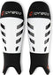Brabo F1.1 - Washable Scheenbeschermers - Anatomisch voorgevormd - Zwart - Wit