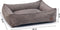 Designed by Lotte Ribbed - Hondenmand - Antislip onderkant - Bruin - 80x70x22 cm