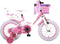 Volare Rose Kinderfiets - Meisjes - 14 inch - Roze/Wit - 95% afgemonteerd