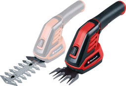 Einhell Accu Gras-/Heggenschaar GC-CG 3,6/70 Li WT 3,6 V/Li-ion - 2.0 Ah accu - Knipbreedte grasschaar: 70 mm - Snoeibreedte heggenschaar: 11 cm - Incl. lader