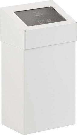 Afvalbak met pushklep, 18 ltr