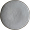 Dutch Rose Organic Borden Ø 26,5cm - Licht - Stoneware Handgemaakt - Grijs