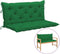 vidaXL - Tuinbankkussens - 2 - st - 120x50x7 - cm - oxford - stof - groen