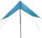 vidaXL - Kampeerluifel - waterdicht - 430x380x210 - cm - blauw