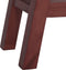vidaXL - Wandtafel - 110x30x75 - cm - massief - mahoniehout - bruin
