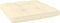 vidaXL - Palletkussens - 2 - st - stof - crèmekleurig