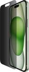 Belkin OVA148zz - TemperedGlass Privacy Screenprotector - iPhone 16 Plus / 15 Plus / 14 Pro Max - TruePrivacy™ technologie