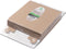 Biodore Zwanenhalsdoos | kraftpapier | 30x30x9cm | bruin | 10 stuks