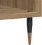 vidaXL - Recordkast - Oud - Hout - 84,5x38x89 - cm - Bewerkt - Hout