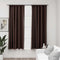 vidaXL - Gordijnen - linnen-look - verduisterend - haken - 2 - st - 140x175 - cm - taupe