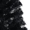 vidaXL - Kunstkerstboom - met - standaard - half - 180 - cm - PVC - zwart