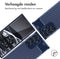 iMoshion Hoesje Geschikt voor Samsung Galaxy S23 Ultra Hoesje Siliconen - iMoshion Carbon Softcase Backcover - Blauw
