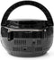 Nedis CD-Speler Boombox - Batterij Gevoed / Netvoeding - Stereo - 9 W - Bluetooth - FM - USB-weergave - Handgreep - Zwart