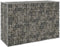 vidaXL - Schanskorfmuur - met - deksels - 100x60x100 - cm - gegalvaniseerd - staal