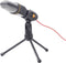 Gembird MIC-D-03 - PC-microfoon - Omni-directionele desktopmicrofoon - 3,5 mm aansluiting - Snoerlengte 1,2 m