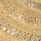 vidaXL - Vloerkleed - handgemaakt - 90 - cm - gevlochten - jute