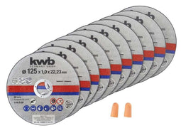 KWB Doorslijpschijf DUN 125 x 1,0 x 22,23 mm