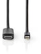Nedis CCGP37604BK20 - Mini DisplayPort naar HDMI Kabel - 200cm - Zwart