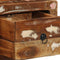 vidaXL - Tv-meubel - wandmontage - 100x32x25 - cm - massief - gerecycled - hout