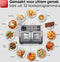 TurboTronic AFD32 - Airfryer XXL en Oven - 32 Liter - 12 kookprogramma's - Zilver