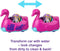 Polly Pocket Pollyville Flamingo Fun Car Wash - Speelfigurenset