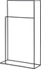Atmooz - Handdoekenrek Tulia - Badkamer - Staand - Design - Zwart - Hoogte 75cm en 90cm - Metaal