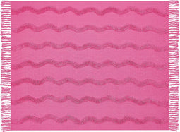 KHARI - Plaid - Roze - 125 x 150 cm - Katoen