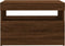 vidaXL - Tv-meubel - met - LED-verlichting - 60x35x40 - cm - bruin - eikenkleur