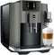 Jura E8 (EC) - Volautomatische koffiemachine - 17 koffiespecialiteiten - Dark Inox
