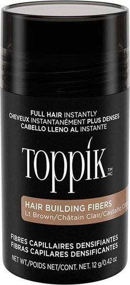 Toppik Hair Building Fibers – Light Brown 12 g