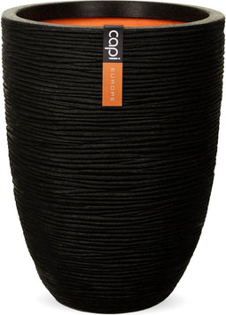 Capi Europe - Vaas Rib NL - Breukbestendig - Zwart - Ø38 cm