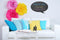 Wandkrijtbord silhouette - Bubbel - Incl. 1 krijstift