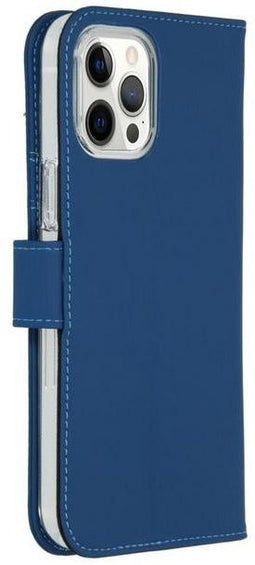 Accezz iPhone 12 Pro Max - Flip cover - Krasbestendig Schokbestendig - Blauw