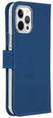Accezz iPhone 12 Pro Max - Flip cover - Krasbestendig Schokbestendig - Blauw