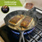 HI NATURE™ Koekenpannen - Gietijzeren Pannenset 3 - Skillet Cast Iron - Pannen Incl Siliconen Handvaten - Hapjespan - Bakpannensets - BBQ & Induct