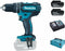 Makita DHP482RFJ - Klopboormachine - 2x 3Ah accu's en lader - (2 stuks)