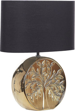 KHERLEN - Tafellamp - Goud - Keramiek