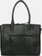Berba Grote Schoudertas / Crossbodytas - Dames - Leer - Laguna - Gestreept - Zwart