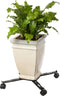 Nature - Planttrolley met verstelbare dragers - �34-51cm - Antraciet - Metaal