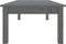 vidaXL - Salontafel - 110x50x30 - cm - massief - grenenhout - grijs