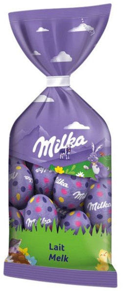 Chocolade milka paaseitjes alpenmelk