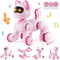 Interactieve Robot Kat - Roze - 21 x 18 x 22 cm - Programmeerbaar speelgoed