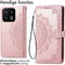 iMoshion Hoesje Geschikt voor Xiaomi 13 Hoesje Met Pasjeshouder - iMoshion Mandala Bookcase - Rosé Goud