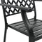 vidaXL - Tuinstoelen - 4 - st - mesh - ontwerp - staal - antraciet