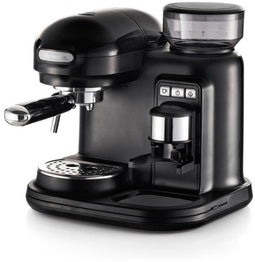 Ariete Moderna - Espressomachine met koffiemolen - 15 bar druk - Zwart