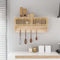 vidaXL - Wandkast - met - haken - 80x24x35,5 - cm - bewerkt - hout